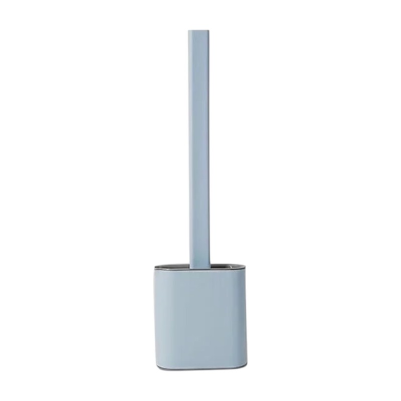 Brosse de toilettes en silicone flexible