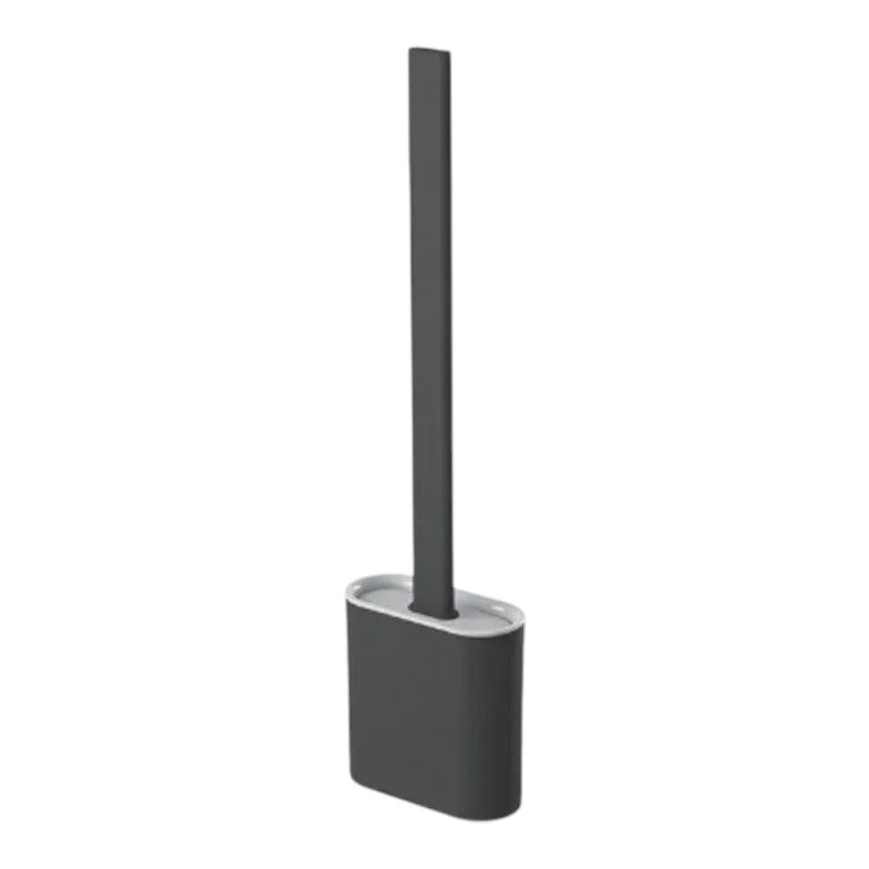 Brosse de toilettes en silicone flexible