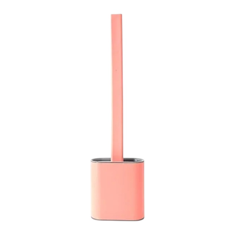 Brosse de toilettes en silicone flexible
