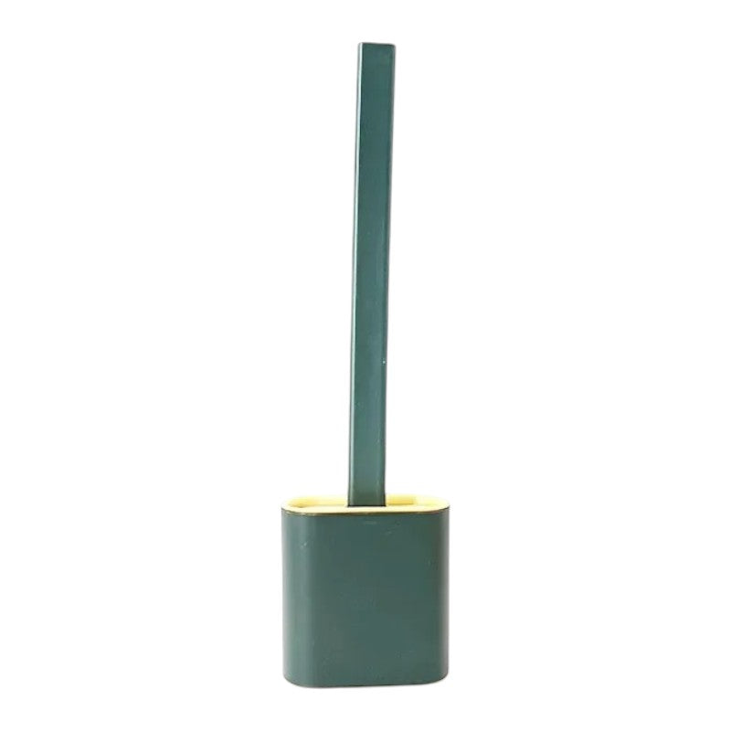 Brosse de toilettes en silicone flexible