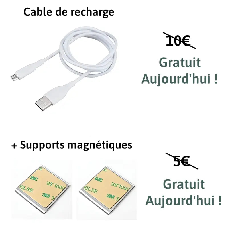 LuminaFix - Lampe à capteur de mouvement magnétique