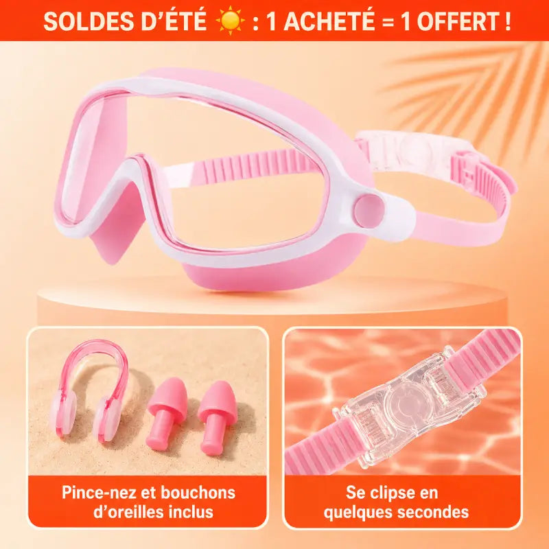 AquaKid™ – Lunettes de natation anti-fuite pour enfants