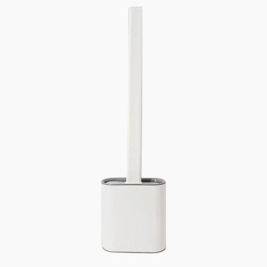 Brosse de toilettes en silicone flexible