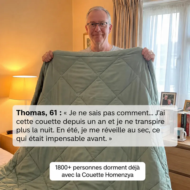 Couette Homenzya™ 2-en-1 lavable en machine – Plus besoin de housse de couette