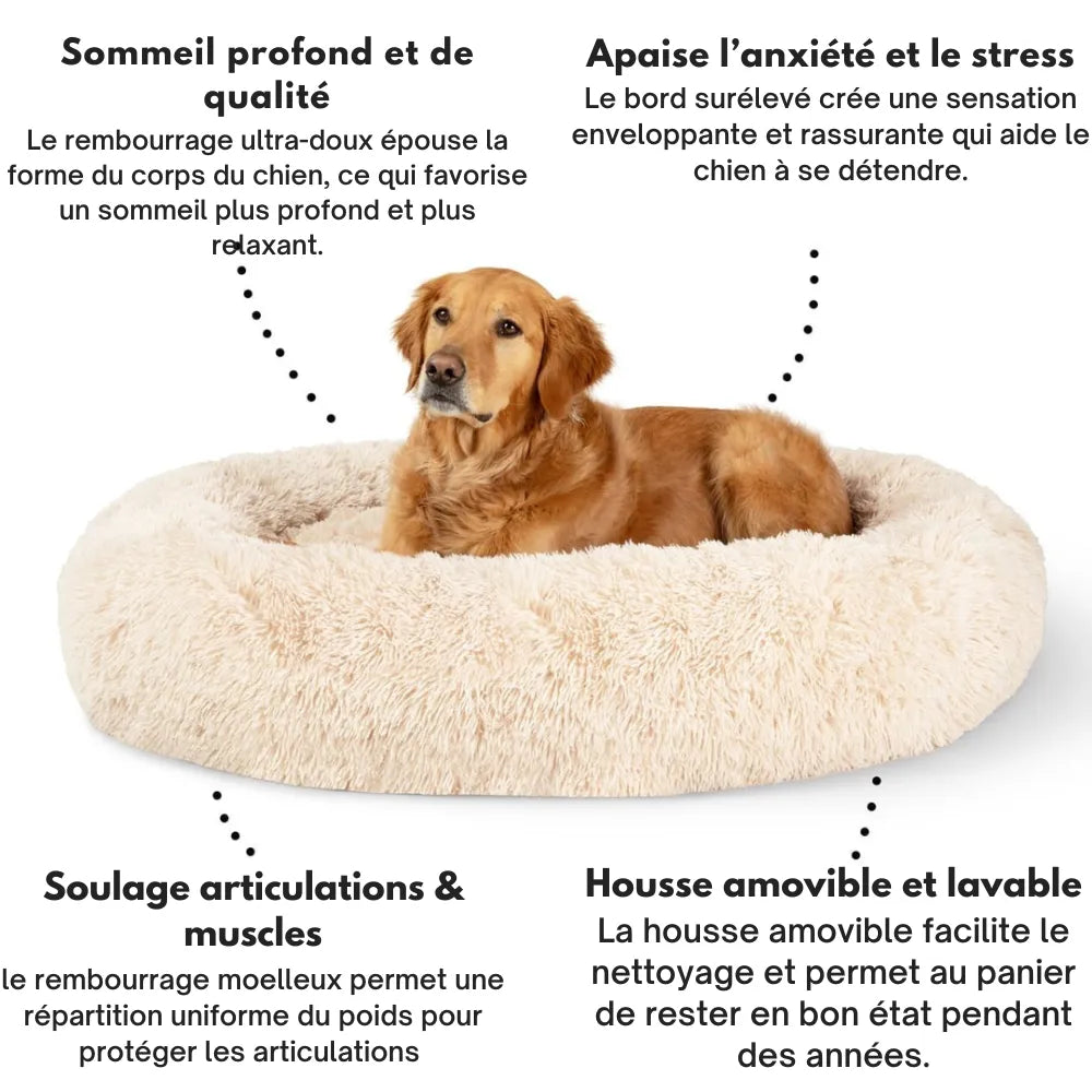 Coussin anti-stress Homezya™ | Un nid ultra moelleux pour un sommeil profond