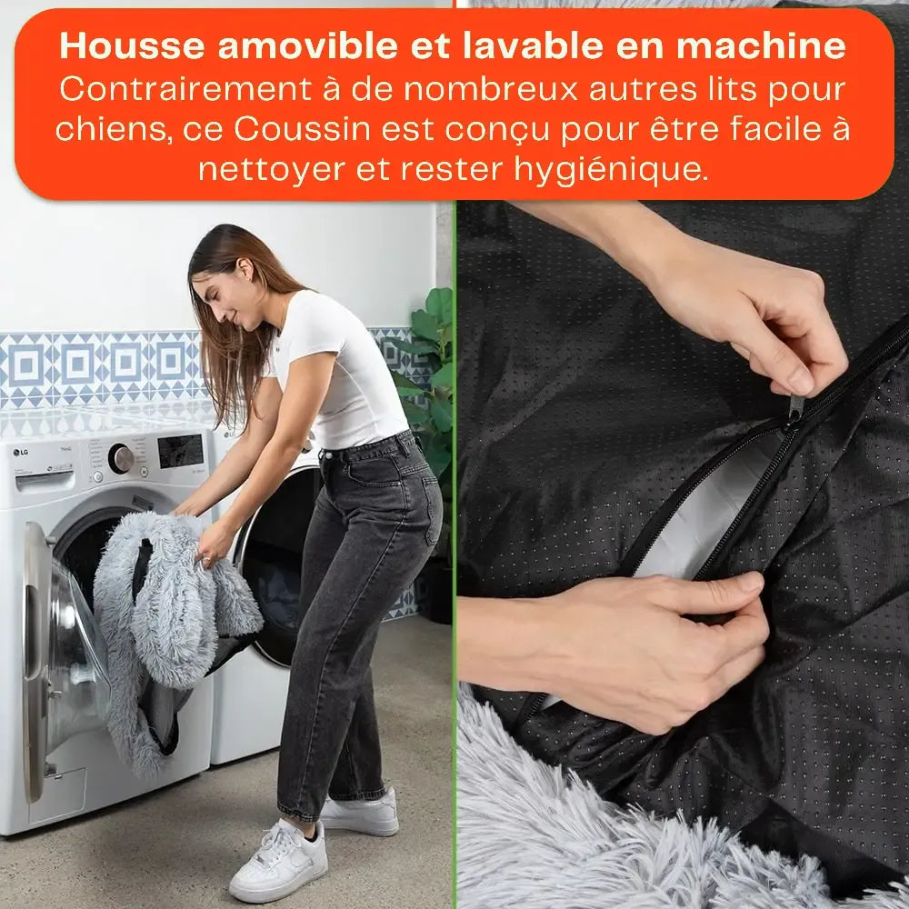 Coussin anti-stress Homezya™ | Un nid ultra moelleux pour un sommeil profond