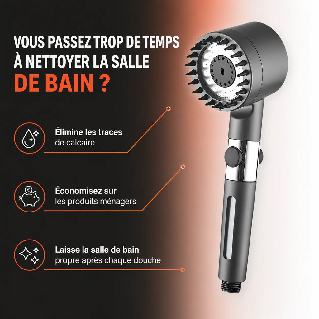 Doucéa™ – Pommeau de douche filtrant