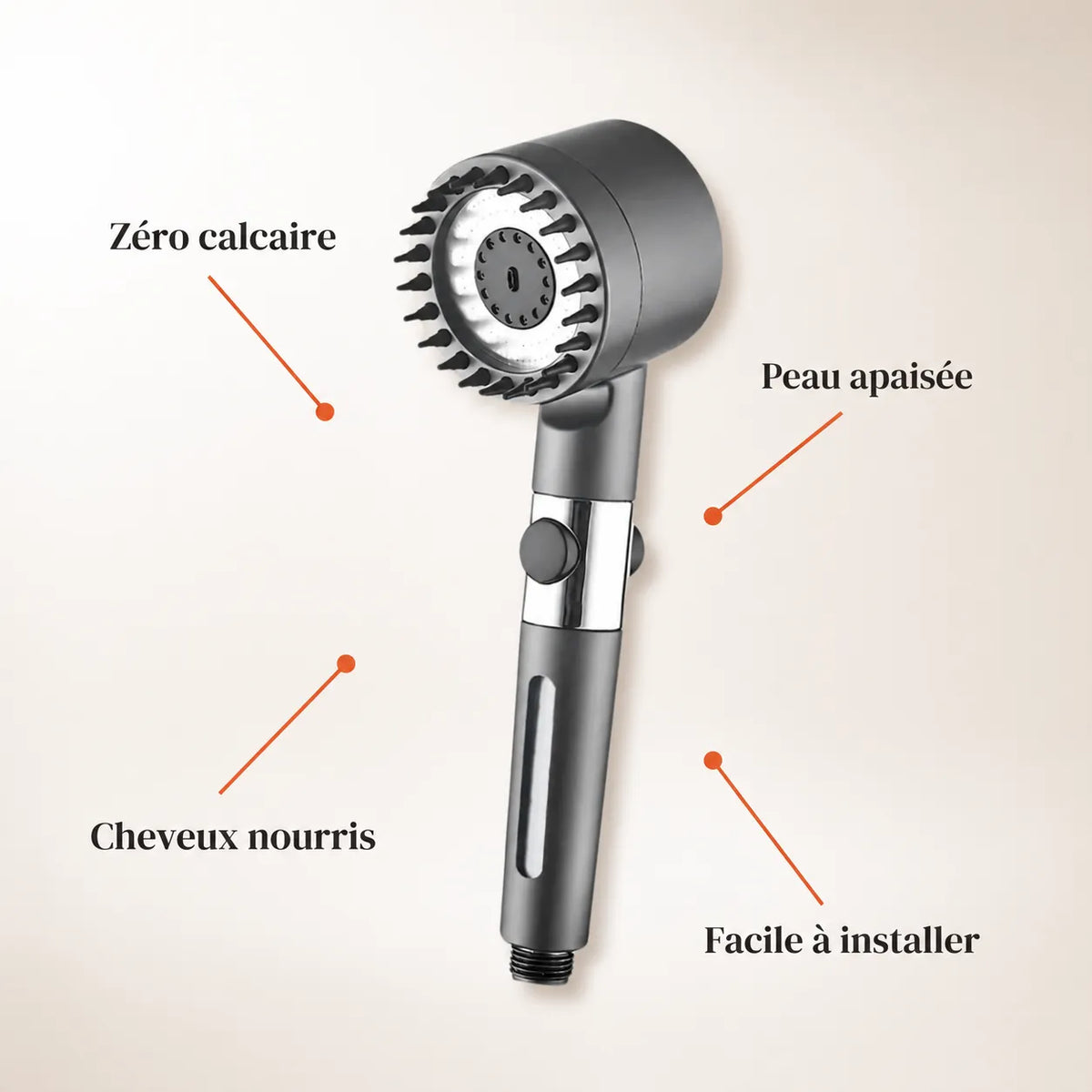 Doucéa™ – Pommeau de douche filtrant
