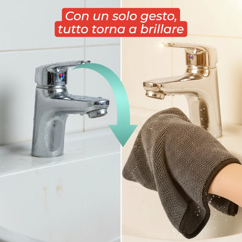 SmartClean™ – Panno in microfibra super assorbente, sempre nato fatica