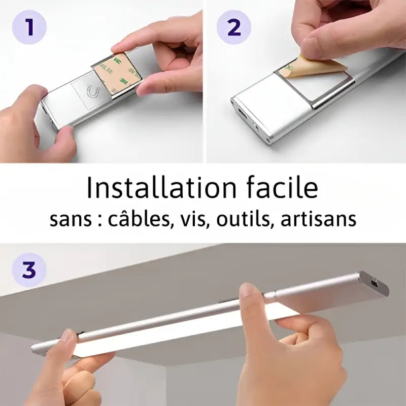 LuminaFix - Lampe à capteur de mouvement magnétique