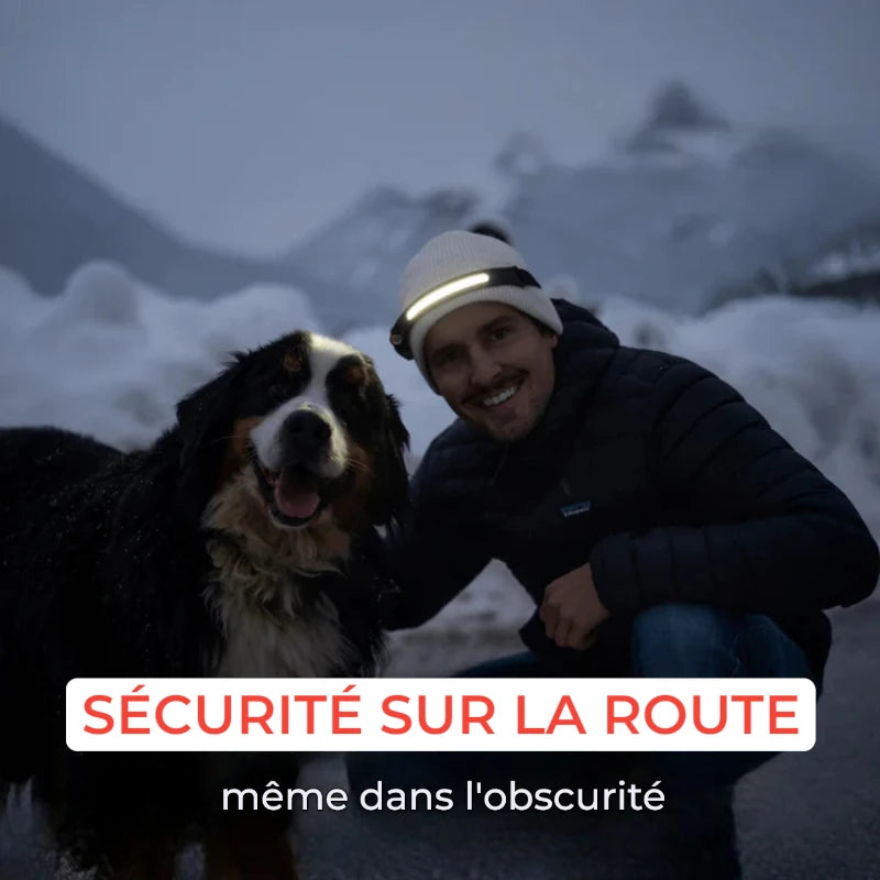 LumiPro™ | Bandeau LED mains libres 230°