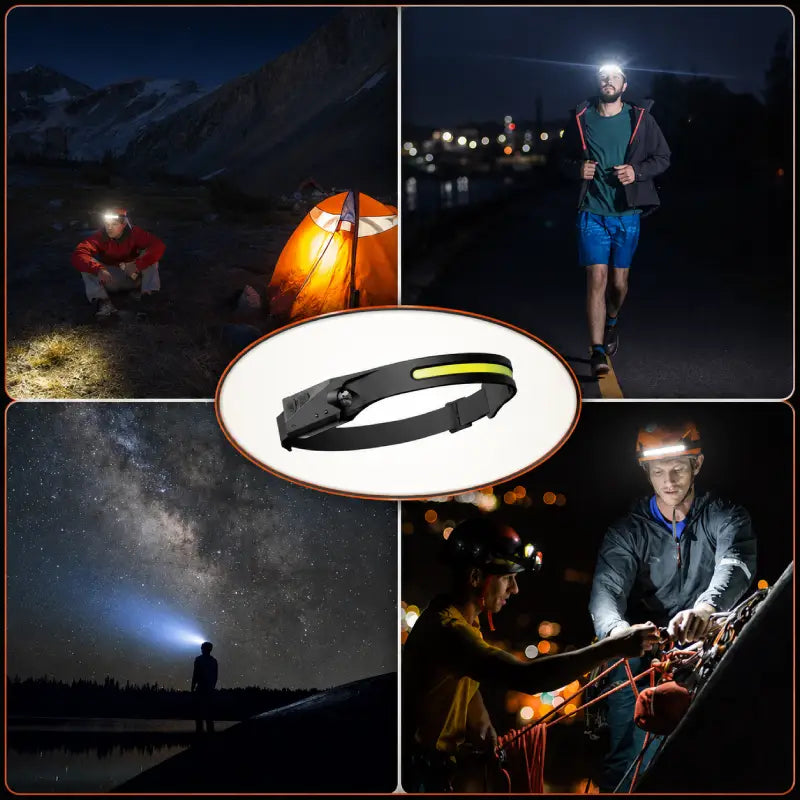LumiPro™ | Bandeau LED mains libres 230°