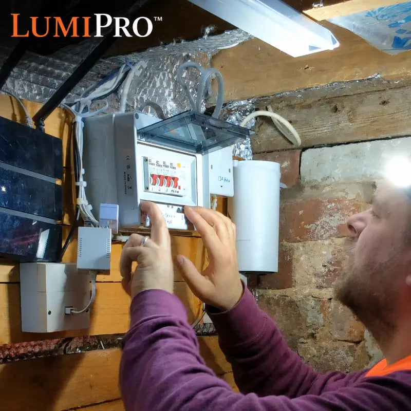 LumiPro™ | Bandeau LED mains libres 230°