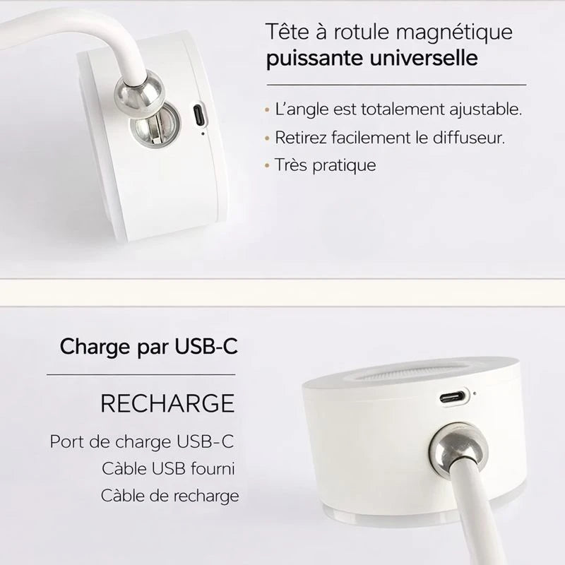 Lumyna Bureau - Applique magnétique avec pied