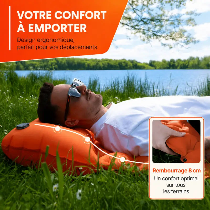 Matelas ultra-léger et compact – idéal pour les déplacements