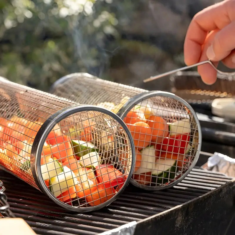 Grilléo™ - Le panier barbecue malin