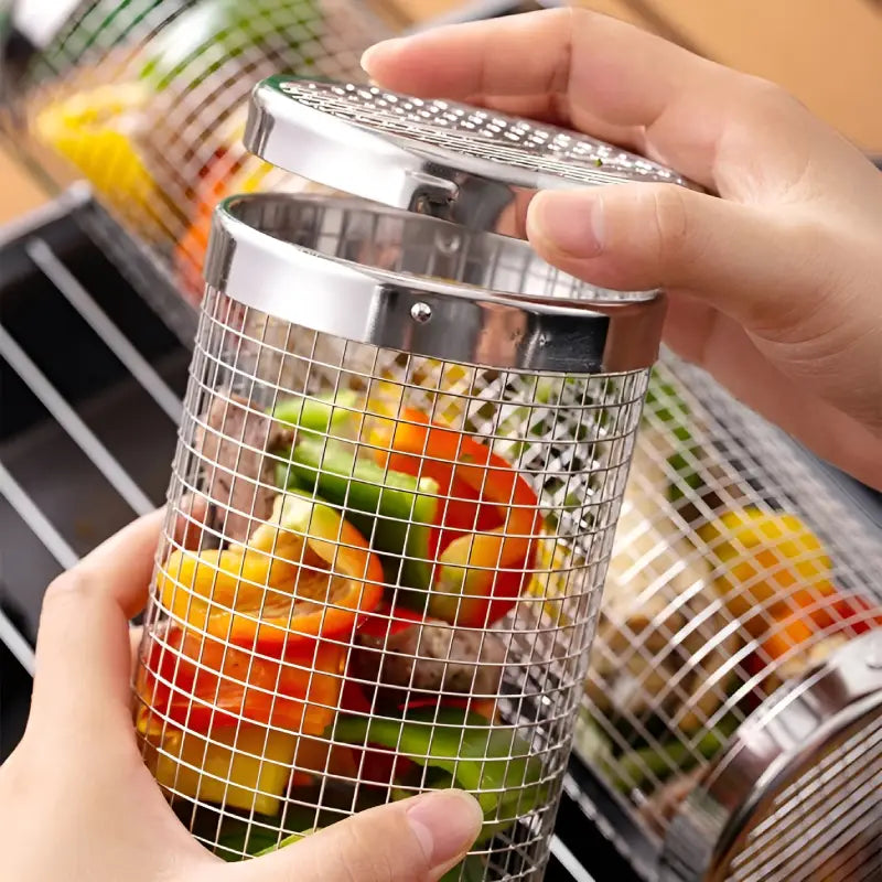 Grilléo™ - Le panier barbecue malin