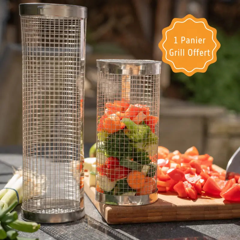 Grilléo™ - Le panier barbecue malin