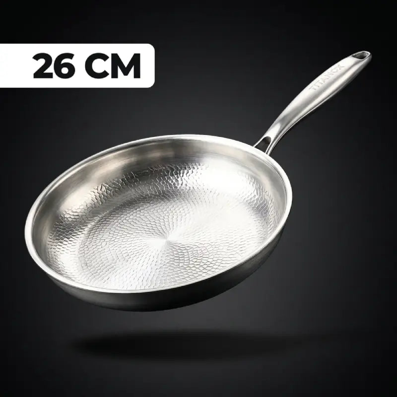Titanya™ - Poêle 100 % titane pur pour une cuisine sans toxines