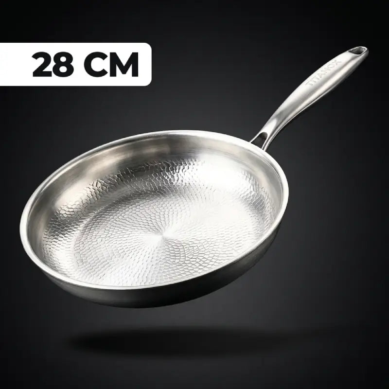Titanya™ - Poêle 100 % titane pur pour une cuisine sans toxines