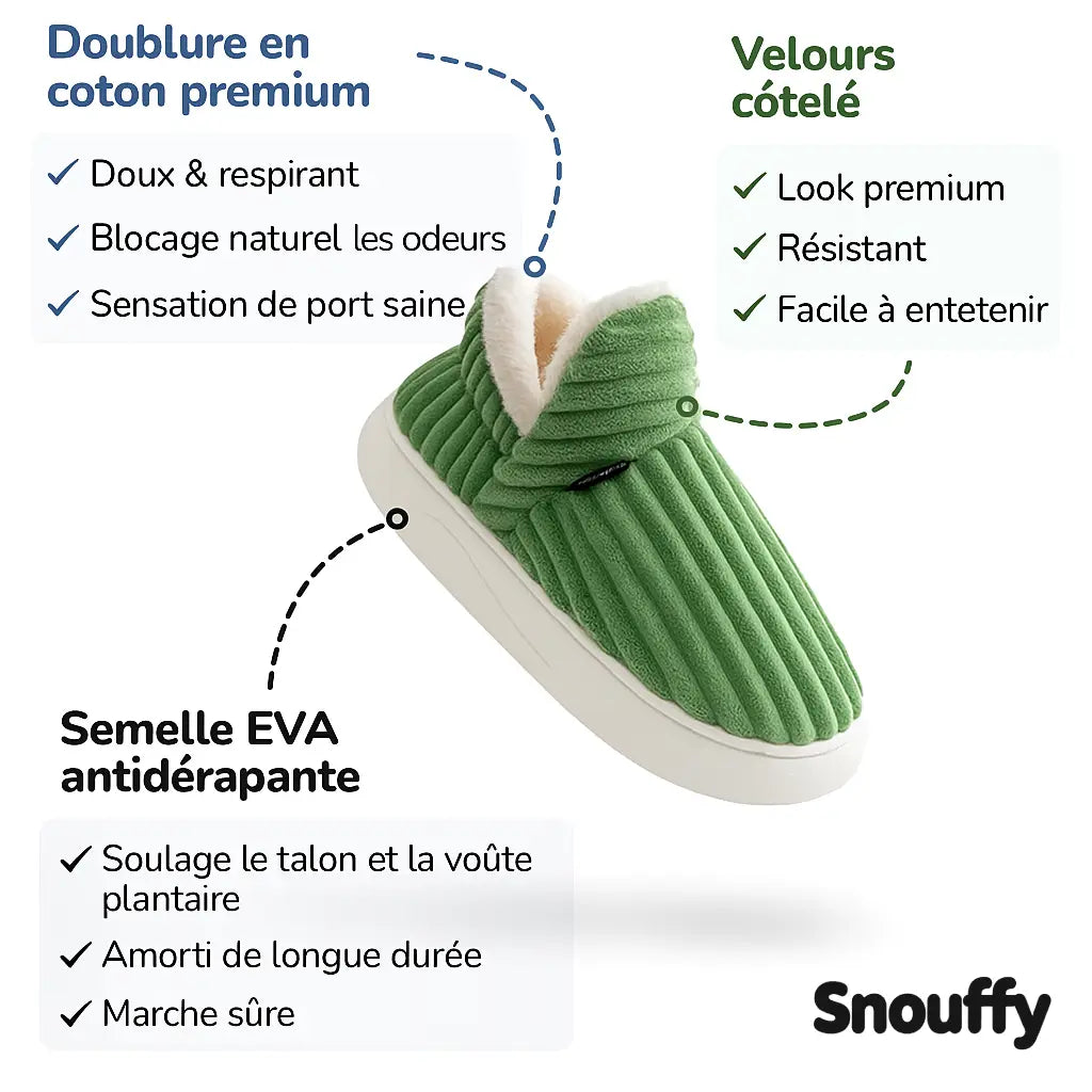 Snouffy™ - Chaussons de Confort Cocooning