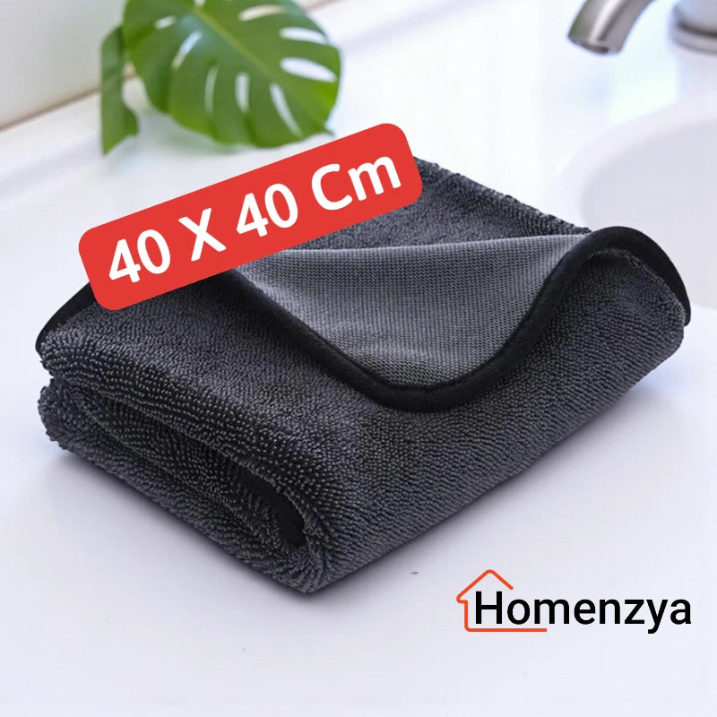 SmartClean - Chiffon microfibre ultra absorbant sans traces