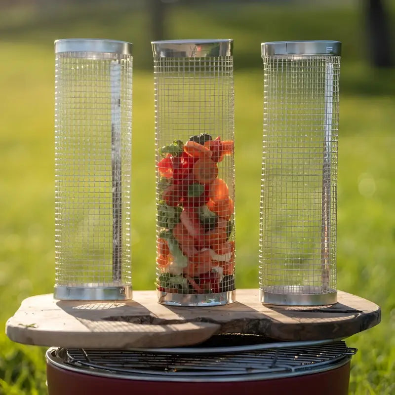 Grilléo™ - Le panier barbecue malin