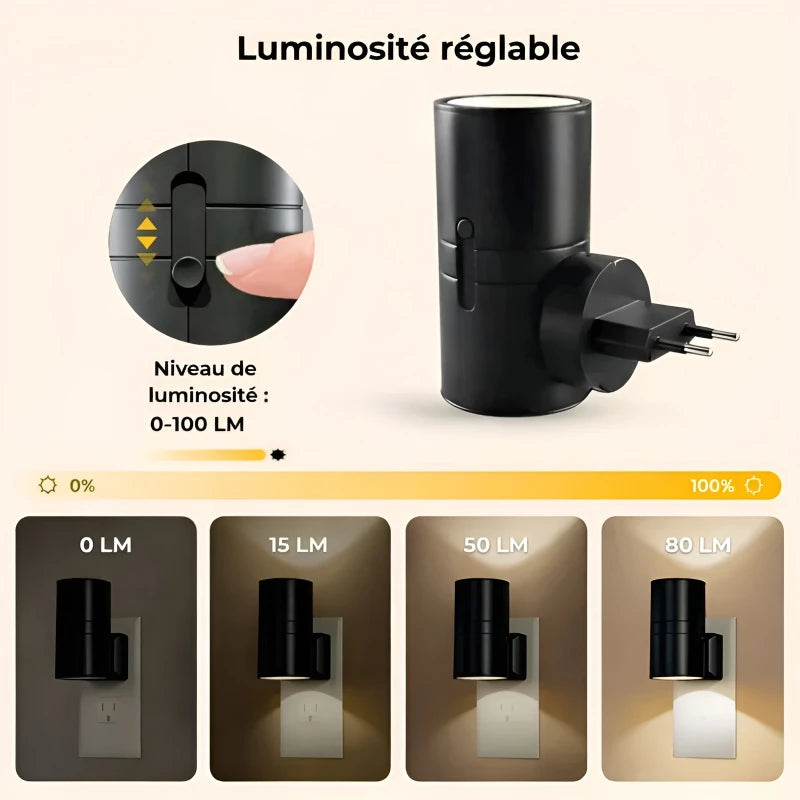 Applique murale LED scandinave – Lumière d’ambiance premium