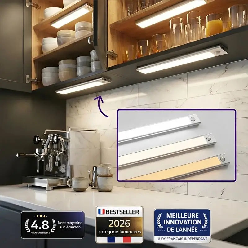 LuminaFix - Lampe à capteur de mouvement magnétique