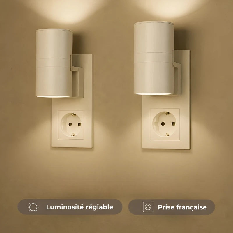 Applique murale LED scandinave – Lumière d’ambiance premium