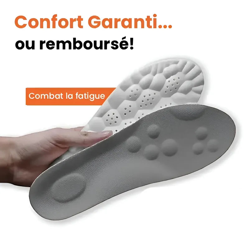 Semelles confort, un massage à chaque pas