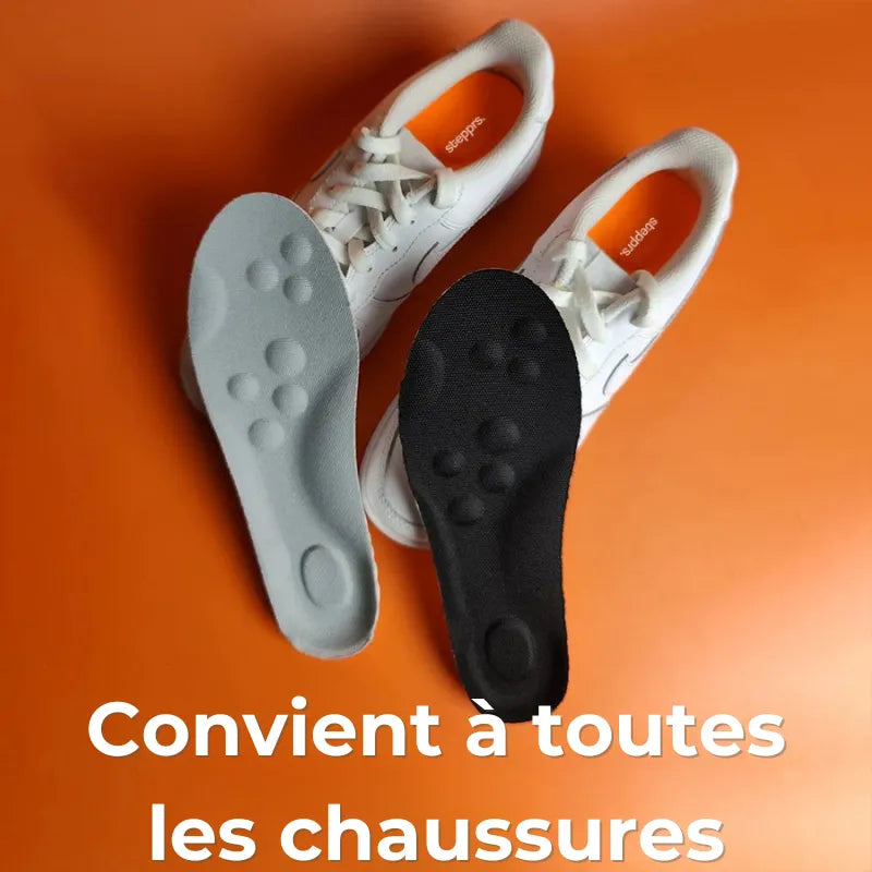 Semelles confort, un massage à chaque pas